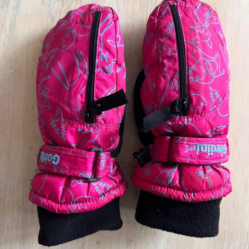 Gordini Pink Kids Mittens